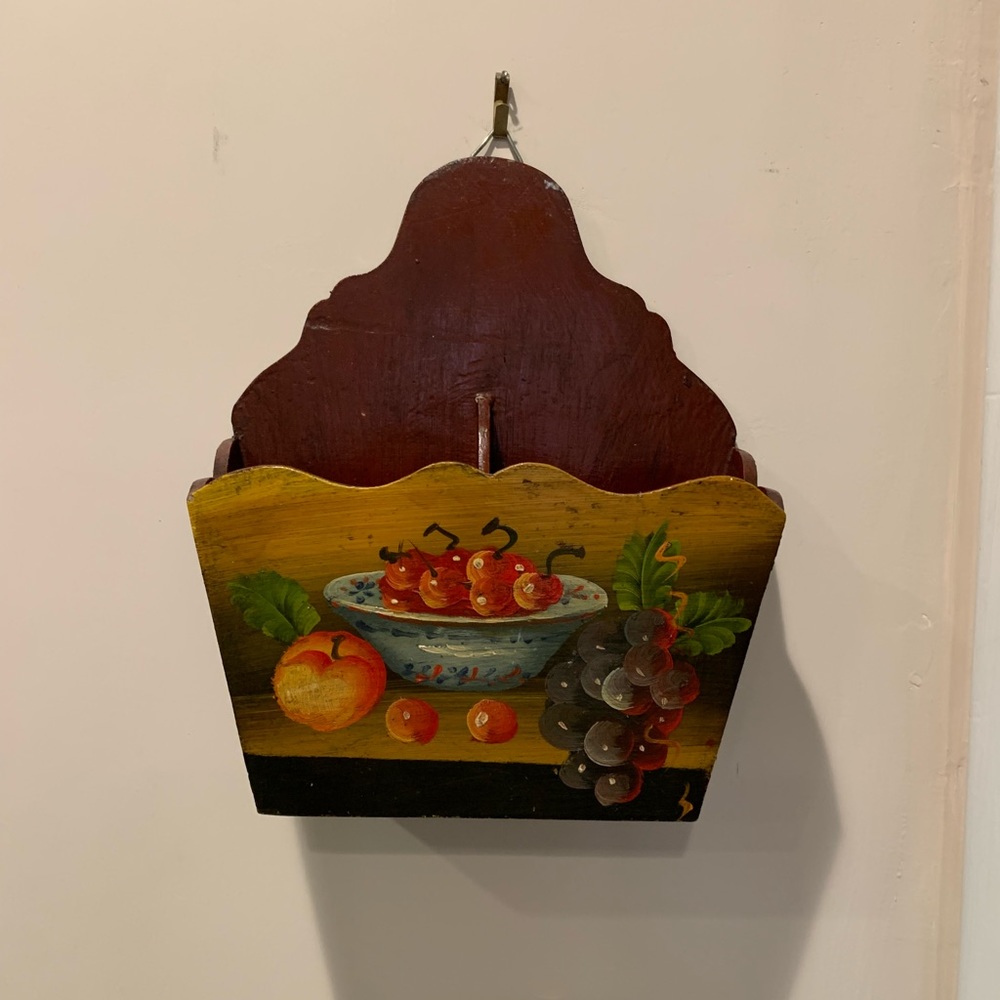 Vintage wood wall decor